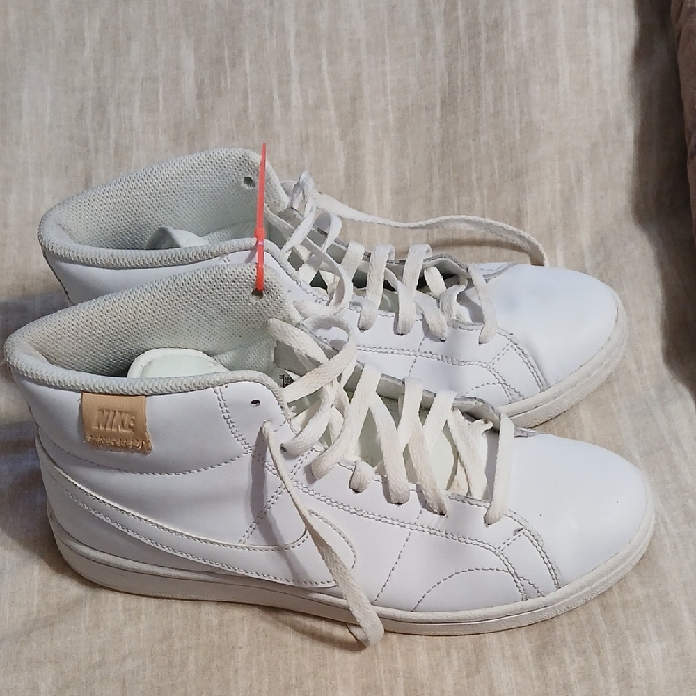 White High-Top Sneakers